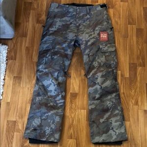 Bonfire Surface Stretch Snowboard Pants (L)